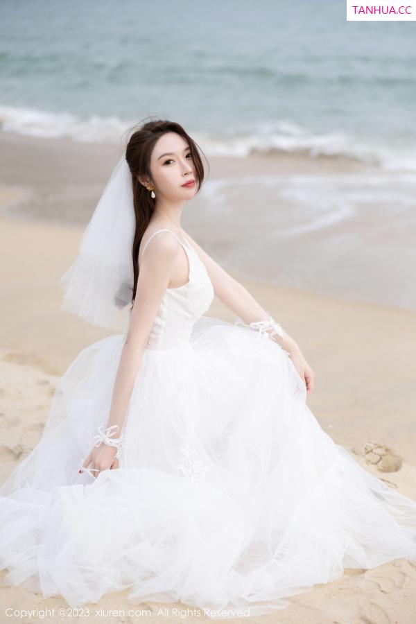 梦心玥  [XiuRen]高清写真图 2023.01.11 No.6120 梦心玥 海滩场景第4张图片